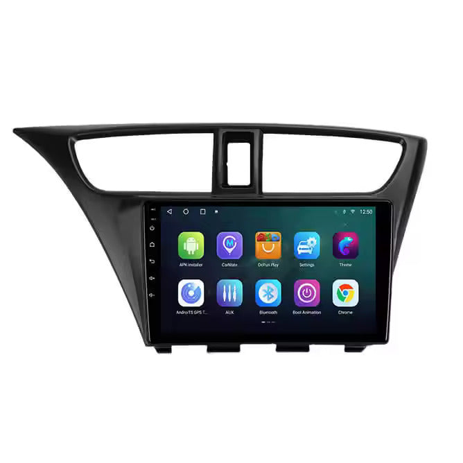 9'' Android Multimedia Touchsystem Honda Civic (2012-2017), med Apple Carplay & Android Auto