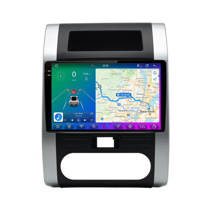 X-Series 9" Android Touchsystem til Nissan X-trail (2007-2015), med Apple Carplay & Android Auto