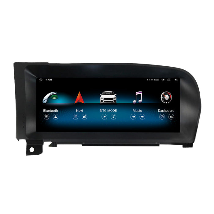 10.25'' Android Touchskærm til Mercedes S-Klasse W221, med Apple Carplay & Android Auto