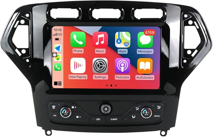 9" Android Multimedia Touchsystem Ford Mondeo (2007-2014),med Apple Carplay & Android Auto