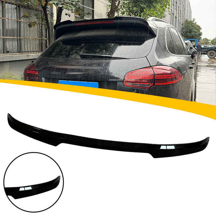 Bakspoiler till Porsche Cayenne 2015-2017 Style blank svart