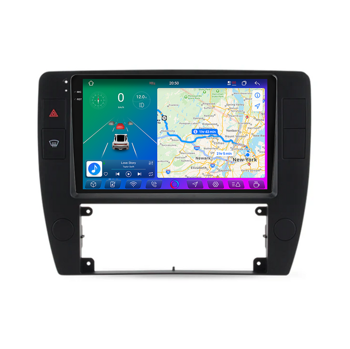 X-Series 9" Android Touchsystem til Volkswagen Passat B5 (2000-2005), med Apple Carplay & Android Auto
