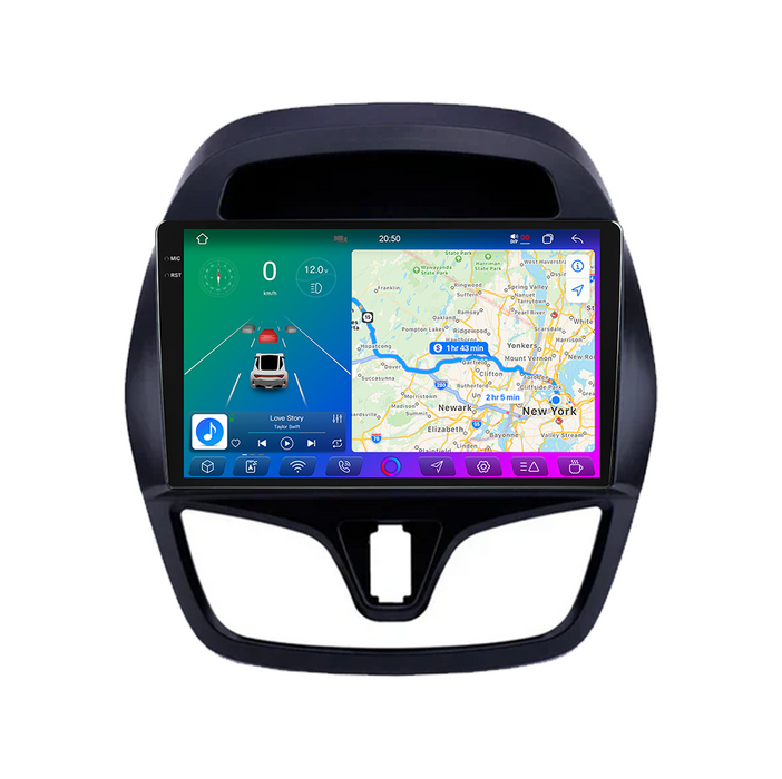 X-Series 9" Android Touchsystem til Chevrolet Spark (2015-2018), med Apple Carplay & Android Auto