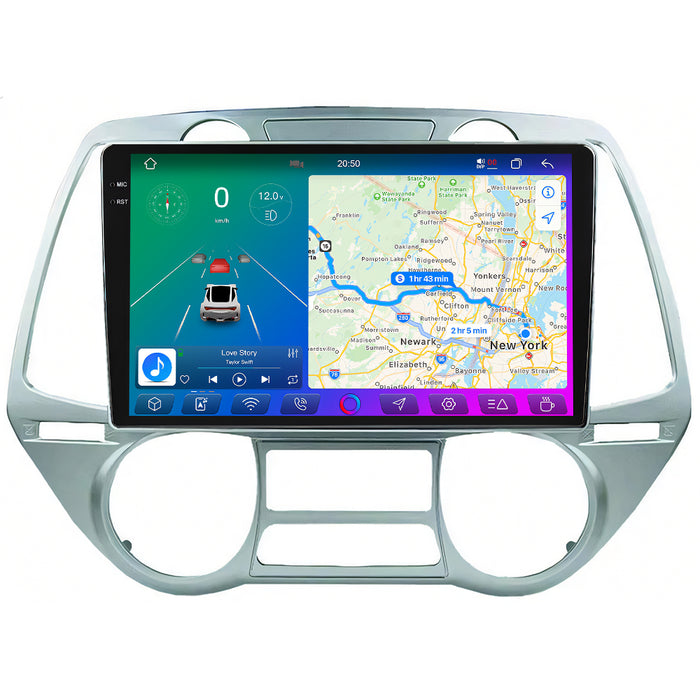 X-Series 9" Android Touchsystem til Hyundai i20 (2012-2014), med Apple Carplay & Android Auto