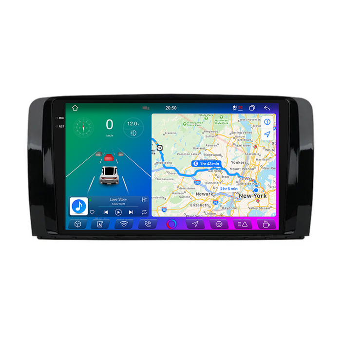 X-Series 9" Android Touchsystem til Mercedes R-Klasse W251 (2004-2011)