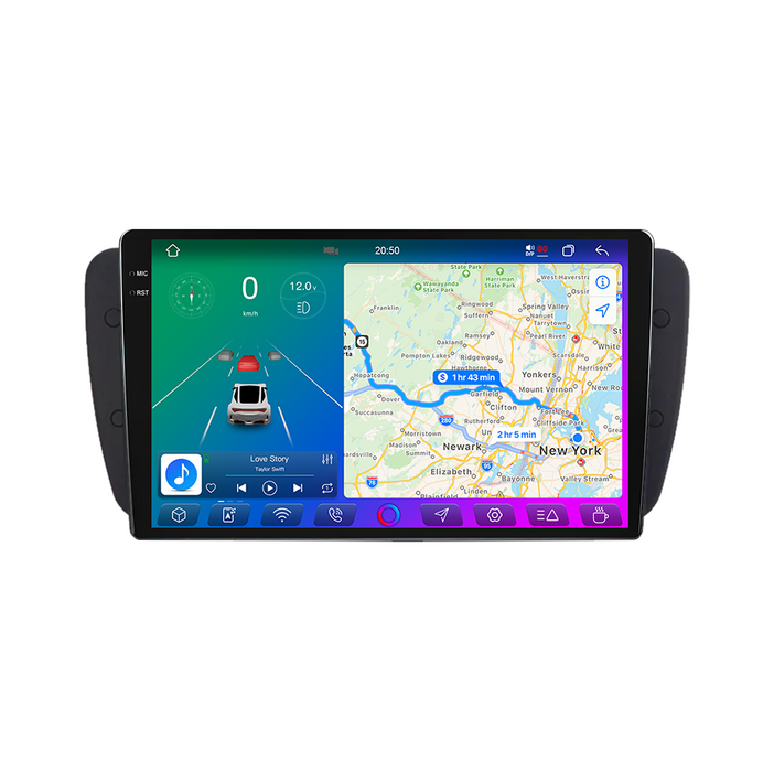 X-Series 9" Android Touchsystem til Seat Ibiza MK4 6J (2009-2013)