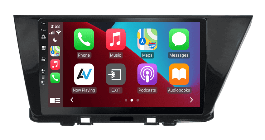 9" Android Multimedia Touchsystem Kia Niro (2016-2018), med Apple Carplay & Android Auto