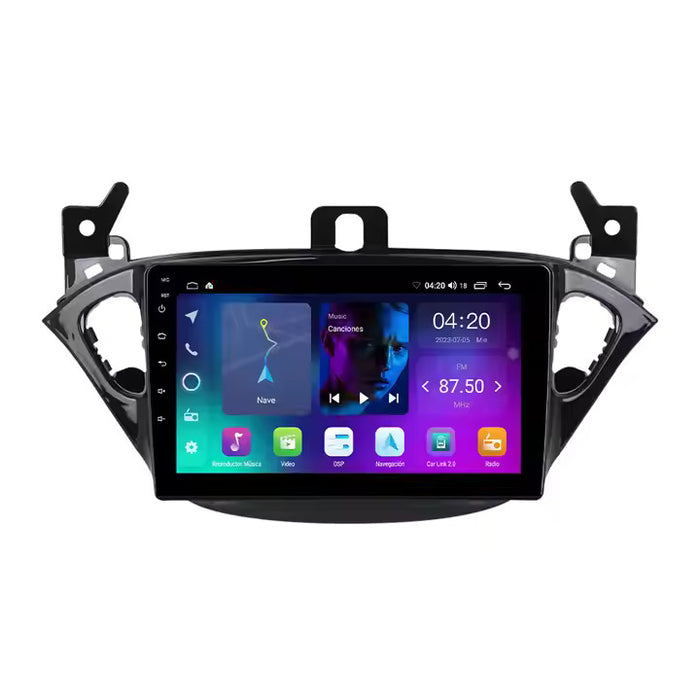 9'' Android Multimedia Touchsystem Opel Adam/Corsa, med Apple Carplay & Android Auto
