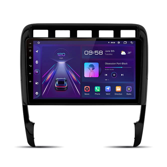 9'' Porsche Cayenne Android Radio, med Apple Carplay & Android Auto