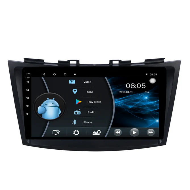 9'' Suzuki Swift 11-15 Android Radio, med Apple Carplay & Android Auto