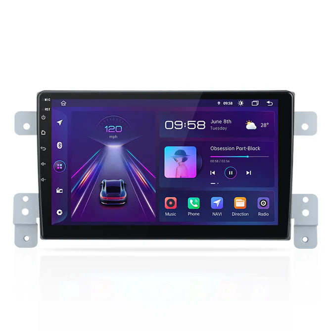 9'' Suzuki Vitara 05-15 Android Radio, med Apple Carplay & Android Auto