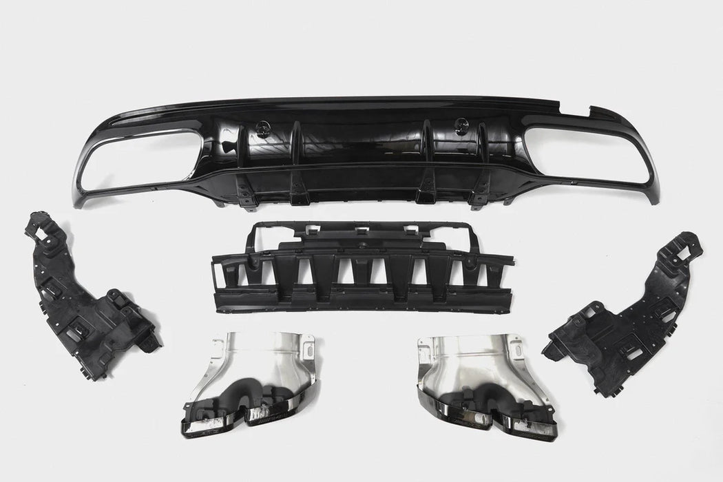 Diffuser til Mercedes C-klasse W205 Sedan/Station AMG-line