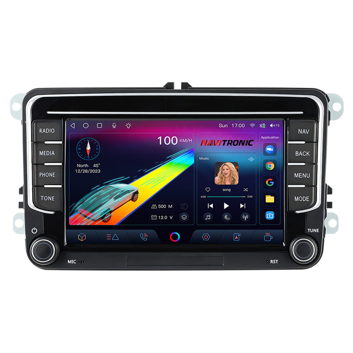 7'' Volkswagen Android Touchsystem med Apple Carplay & Android Auto