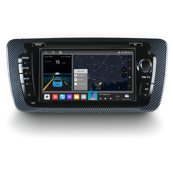 7'' Android multimedia touchsystem til Seat Ibiza MK4 6J (2009-2013)