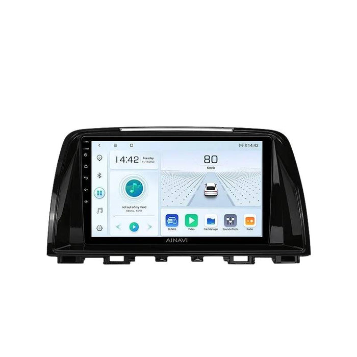 9'' Android Multimedia Touchsystem Mazda 6 (2012-2017), med Apple Carplay & Android Auto