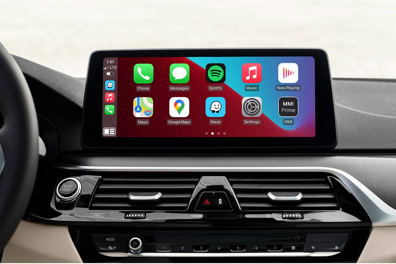 Trådløs Apple Carplay og Android Auto