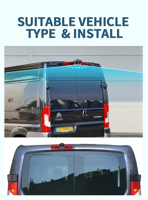 Backkamera för Citroen Jumpy, Peugeot Expert, Toyota Proace 2007-2016