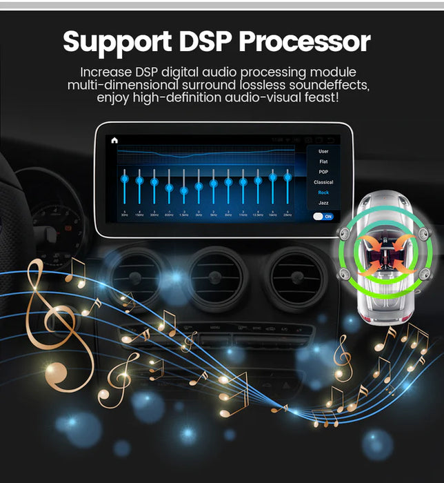 9'' Mercedes ML/GLS android multimediasystem