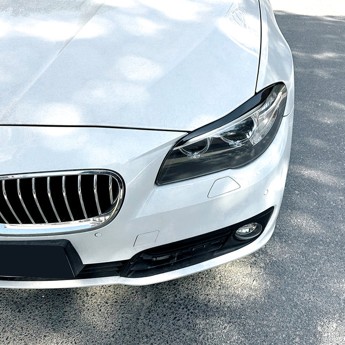 Øjenskygger til BMW F10/F11 Facelift LCI (2013+) – Blank sort