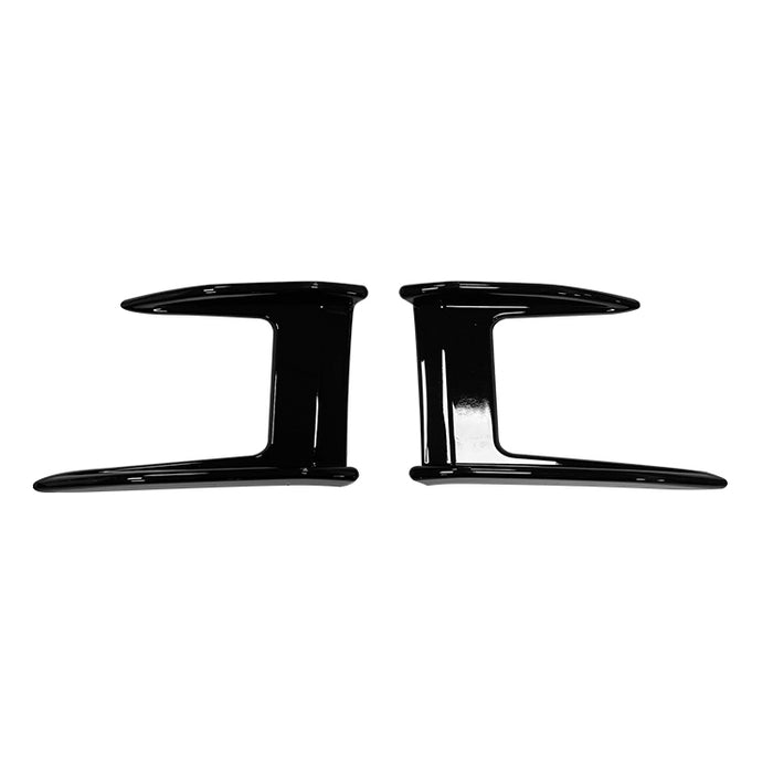 Forkofanger Canards til BMW 1-Serie F40 M Sport (2019-2022) – Blank Sort