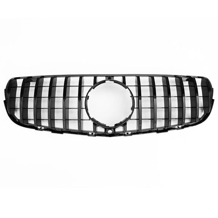 GT Frontgrill til Mercedes GLC-klasse X253/C253 2016-2019 blank sort