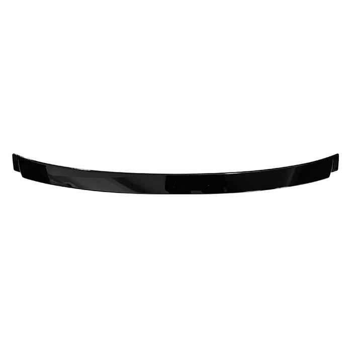Black glossy trunk spoiler for BMW 5-series G30 2018-2020 with curved design