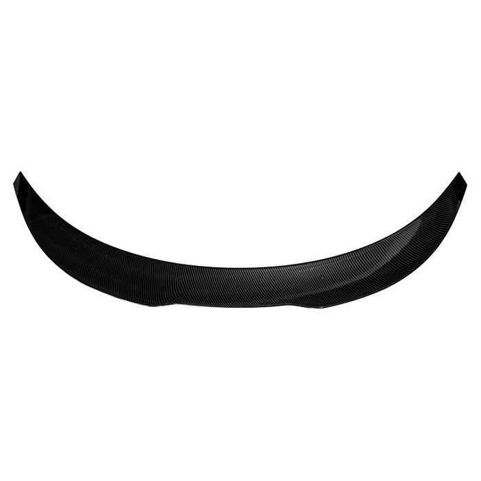 Black PSM style rear spoiler for Tesla Model 3 2023+ carbon fiber finish