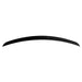 Black glossy boot spoiler bagspoiler for Jaguar XF 2013-2015 with curved aerodynamic shape