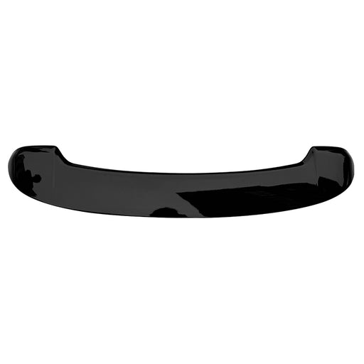 Black curved rear spoiler for Suzuki Swift 2005-2016 with mounting brackets and aerodynamic design