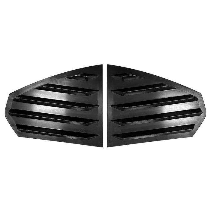 Bagrude black Lameller Headlight Covers for BMW G20 with horizontal slats