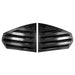 Bagrude black Lameller Headlight Covers for BMW G20 with horizontal slats