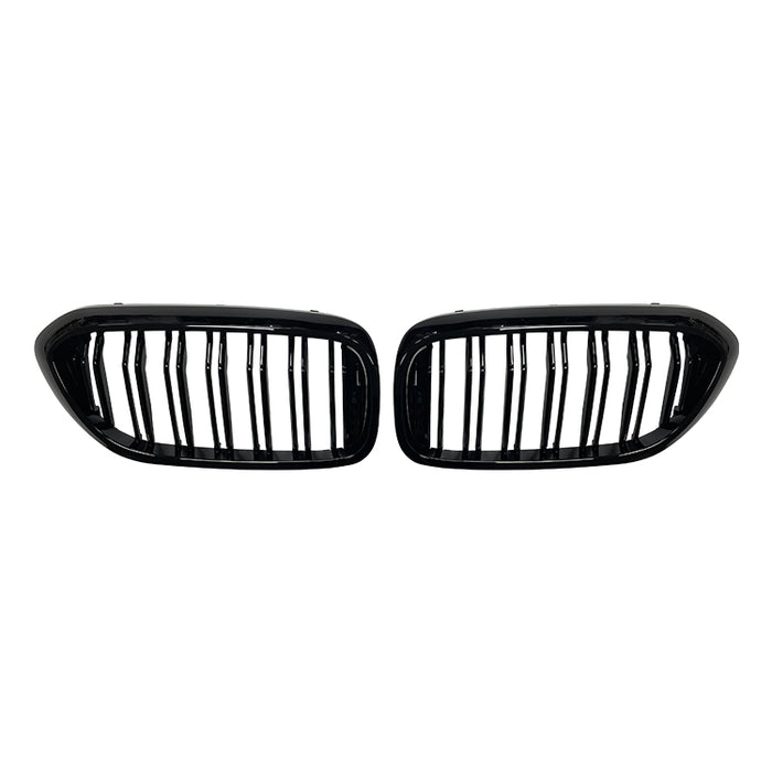 Nyrer Sæt – Front Dobbelt Gitter Grill til BMW G30 (2018–2020) – Blank Sort