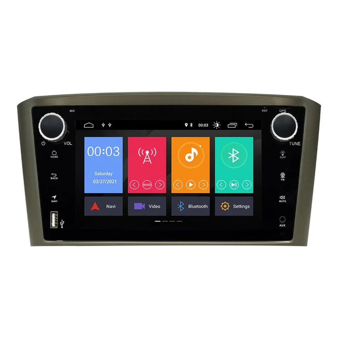 7'' Toyota avensis T25 2002-2008 Android-radio