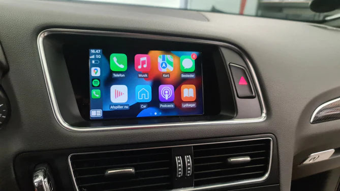 Trådlös Apple Carplay &amp; Android Auto-modul för Audi