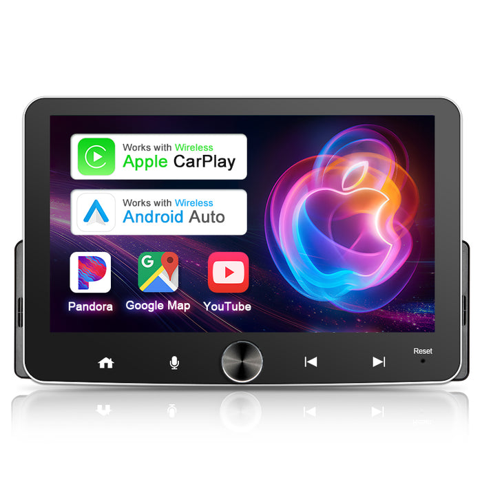 7'' 1-DIN Universal Android skærm, med Apple Carplay & Android Auto