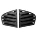 Black Bagrude Lameller Covers for BMW E90 2005-2012 with horizontal slotted design