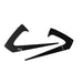 Black Aero Style side camera decoration covers for Tesla Model 3 2023 plus trim