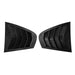 Bagrude black lameller cover for BMW F30 2012-2015 blank side vents with louvers