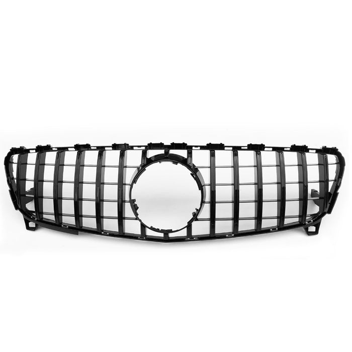GT Frontgrill til Mercedes A-Klasse W176 2015-2017 blank sort