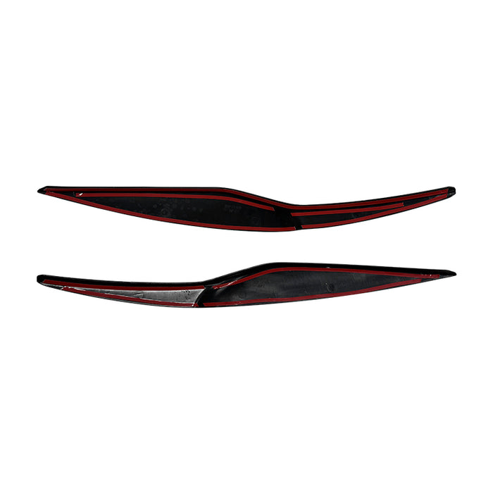 Øjenskygger til Ford Fiesta MK6 (2008-2012) Blank Sort