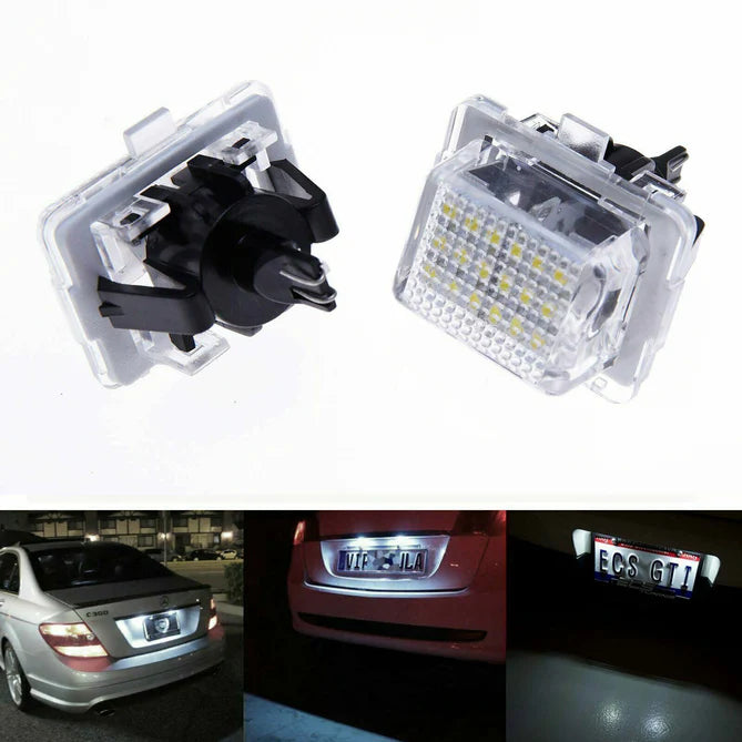 Mercedes-Benz LED-nummerskyltsbelysning