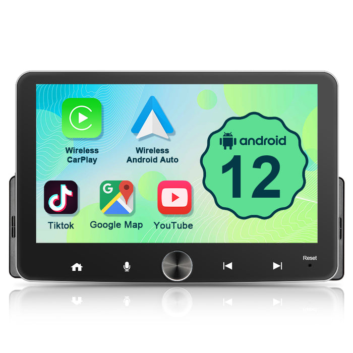 7'' 1-DIN Universal Android skærm, med Apple Carplay & Android Auto