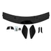 Blank sort roof wing spoiler for Mercedes-Benz A-Class W176 2013-2018 with mounting hardware