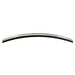 Blank black ABS roof spoiler for Jaguar XF 2013-2015 with aerodynamic curved design