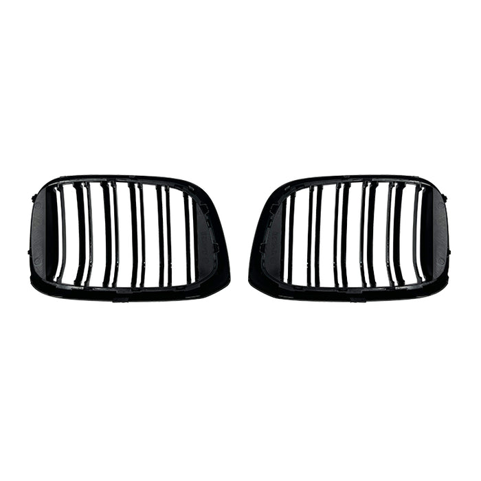 Gloss black double kidney grille set for BMW X5 G01 2018-2021