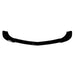 Mercedes C-class W204 AMG Line black front splitter with curved aerodynamic profile