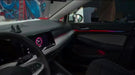 Ambient Lys Pakke ambient lighting system for Volkswagen Golf 8 2021-2025 with pink and blue LED accents