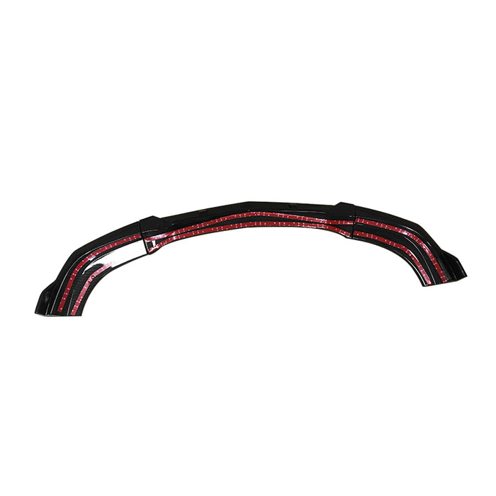 Frontspoiler till Mercedes-Benz CLA-Klass W117 blank svart