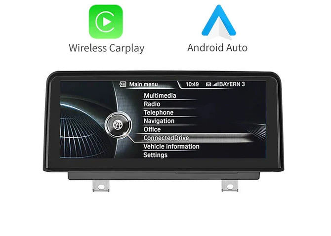 10,25'' CARPLAY/ANDROID AUTOSKÄRM FÖR F30