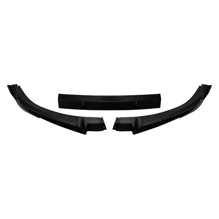 Frontsplitter til Audi A4 B9 (2017-2020) - Blank Sort